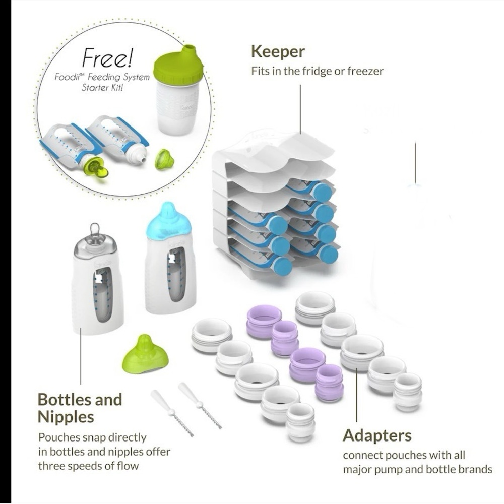 Keeper Breast Milk Storage System